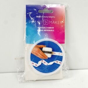 We R Memory Keepers PrintMaker Printable Ribbon White American Crafts 60000098